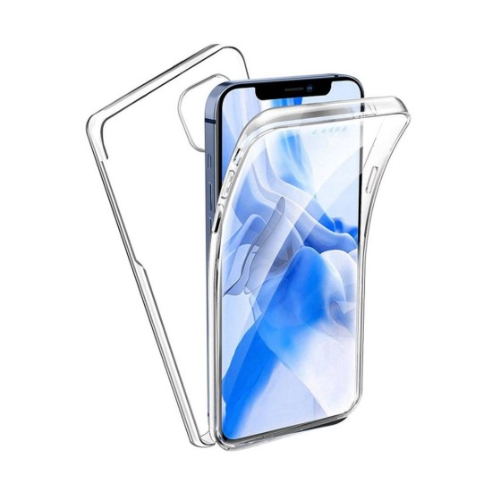 360º Silicon Case for Apple iPhone 13 Transparent